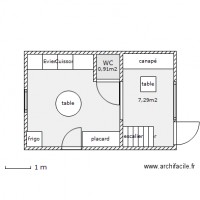 rez de chaussée mazot projet
