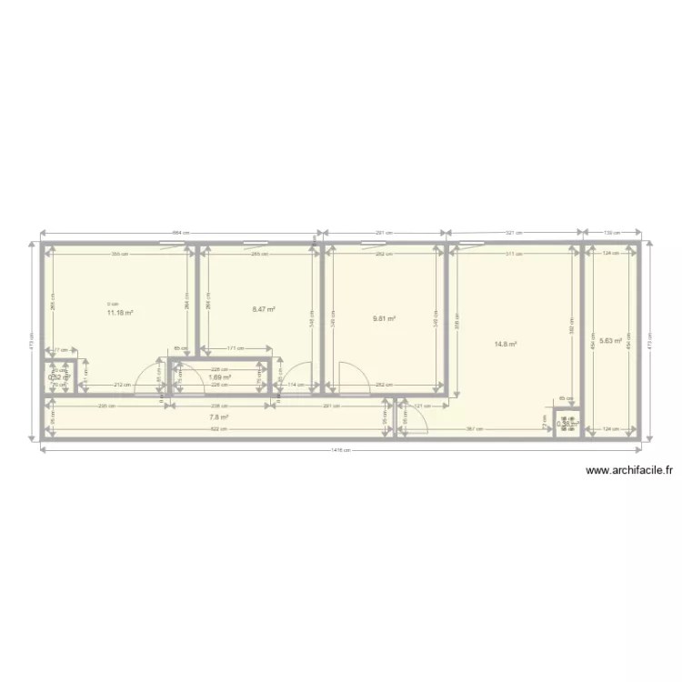 PLAN ETAGE CHARLOT. Plan de 