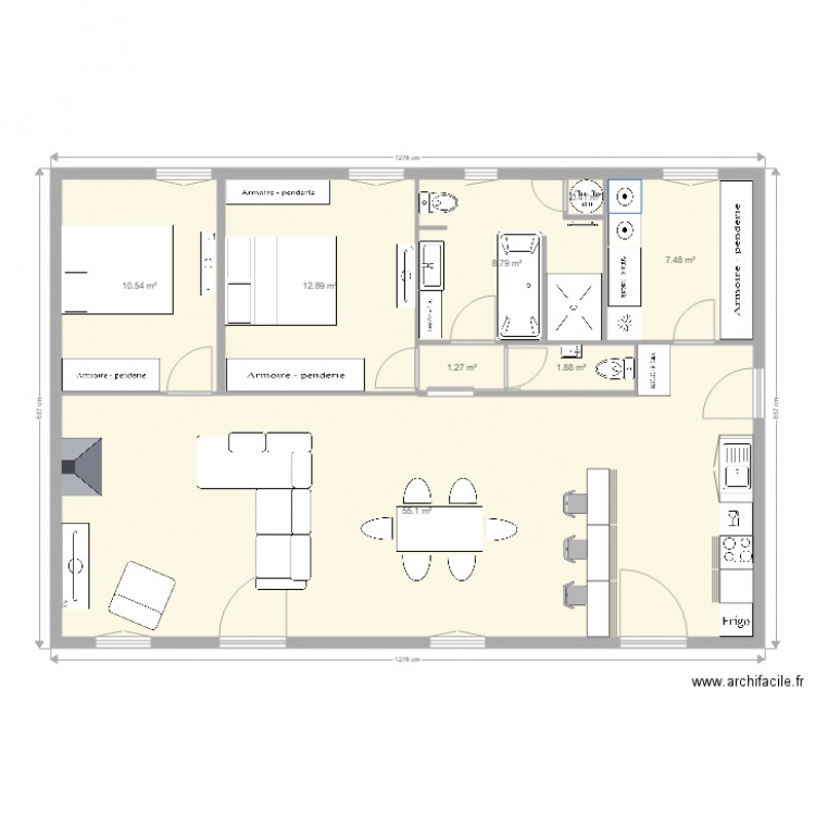 Maison phenix perso avec meubles 4. Plan de 0 pièce et 0 m2