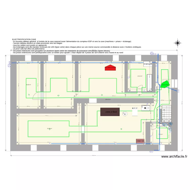Platane St Gervais Cave. Plan de Platane St Gervais Cave. Plan de