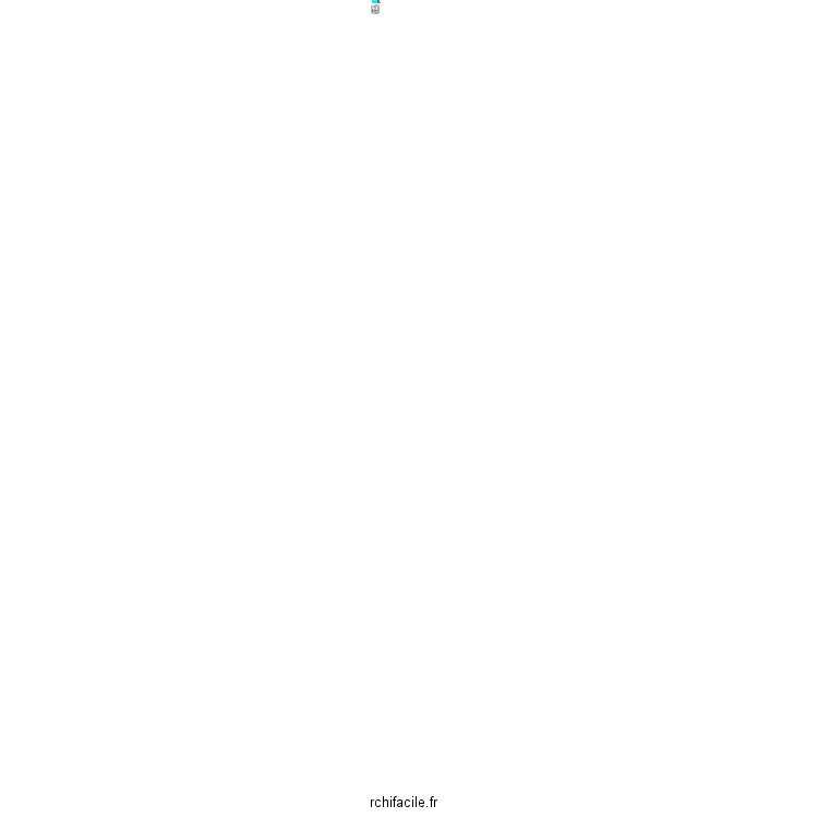 CHBRE 1 BOB. Plan de 0 pièce et 0 m2