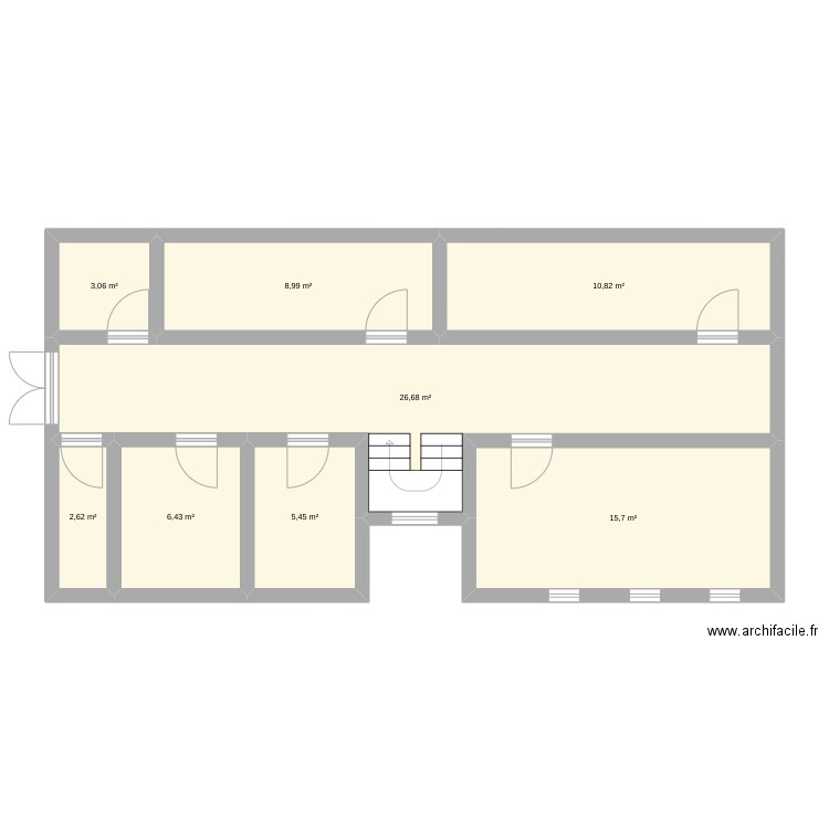 saint joseph 7330 st guishlin. Plan de 8 pièces et 80 m2