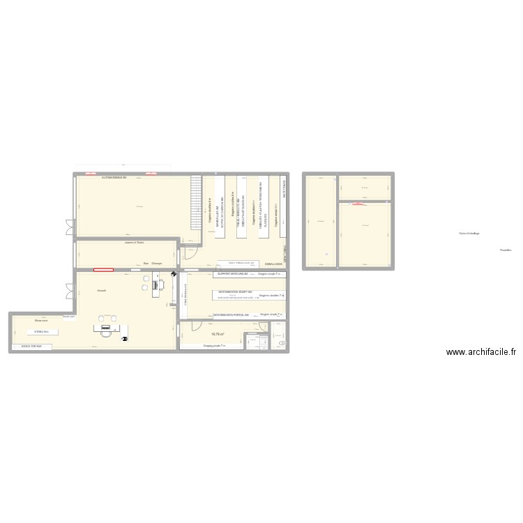 All CLUDO a20-stock verical-V3. Plan de 16 pièces et 480 m2