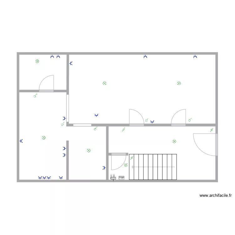 Posn Rez Seille. Plan de 