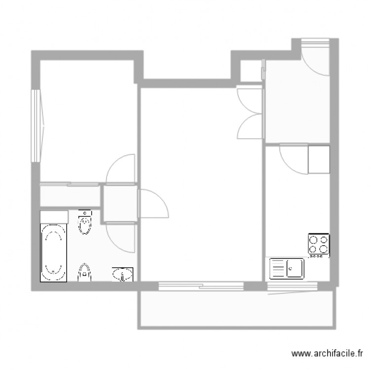 15 Vaucouleurs  Favreau. Plan de 0 pièce et 0 m2