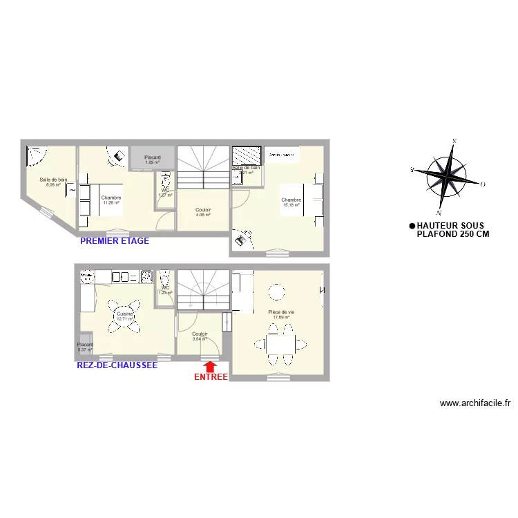 Allali RDC . Plan de 