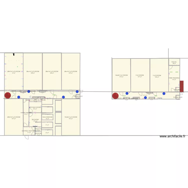MICRO LP 1 ER &Eacute;TAGE. Plan de 