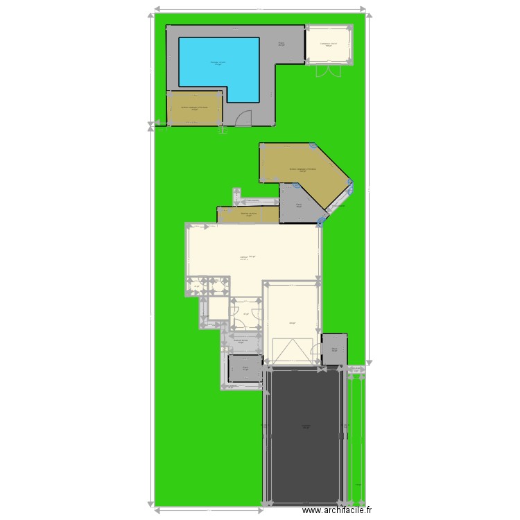 828 Madrigal pavé contours noirs. Plan de 0 pièce et 0 m2