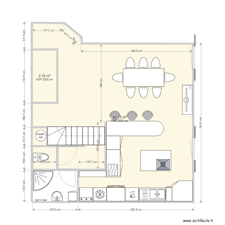 projet grange. Plan de 0 pièce et 0 m2