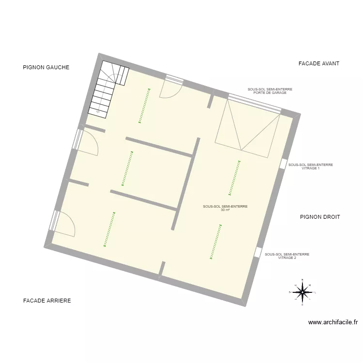sous-sol COHEN M. Plan de 