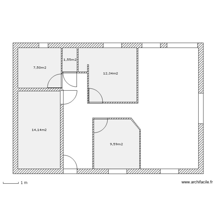 Plan. Plan de 0 pièce et 0 m2