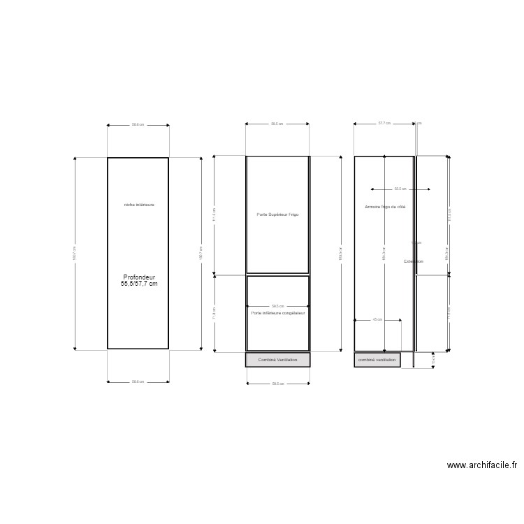 Combiné KIki. Plan de 0 pièce et 0 m2