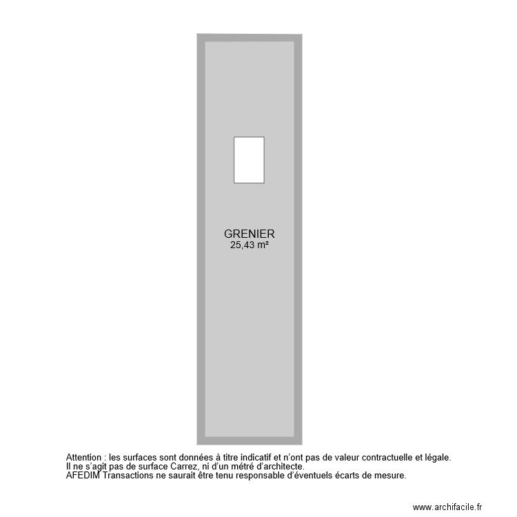 BI 7918 GRENIER . Plan de 0 pièce et 0 m2