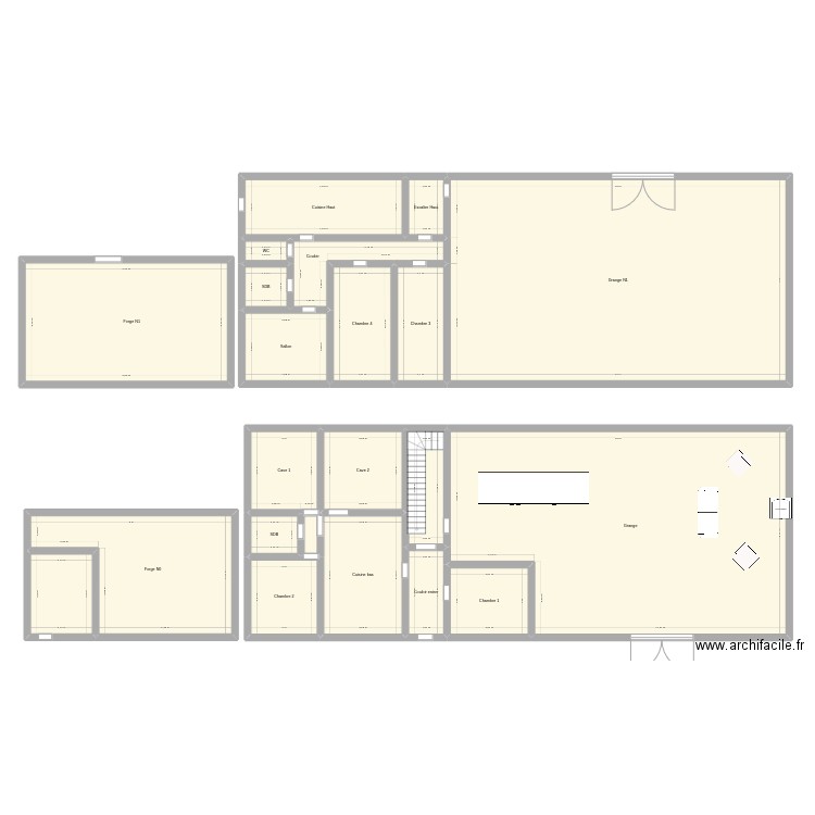 Maison la faye oririn. Plan de 0 pièce et 0 m2