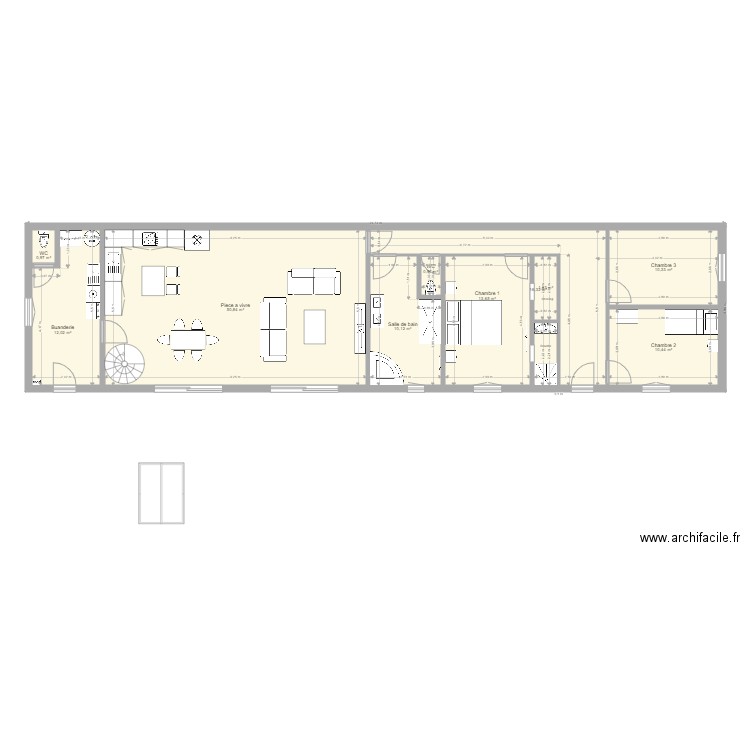  21 01 2022. Plan de 0 pièce et 0 m2