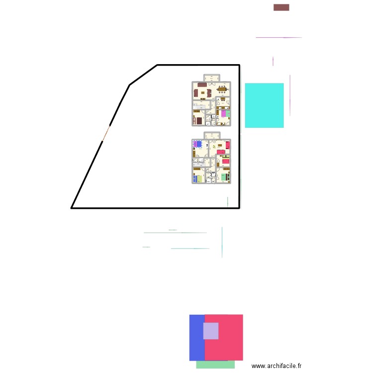 Plan mile 1. Plan de 0 pièce et 0 m2