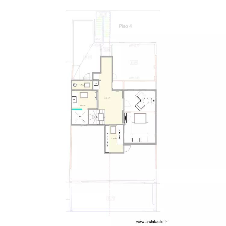 plan sotao 9. Plan de 