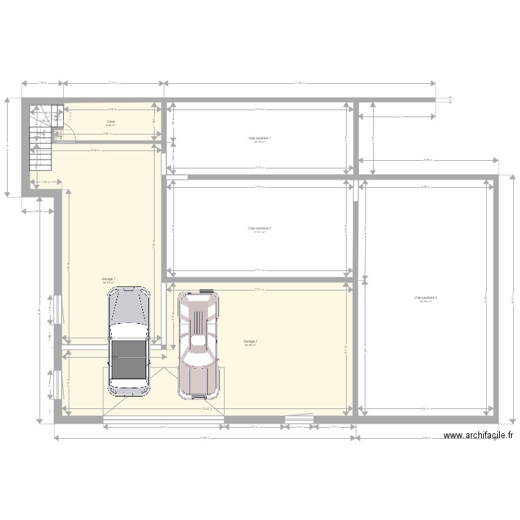 loft 7 sous sol. Plan de 0 pièce et 0 m2