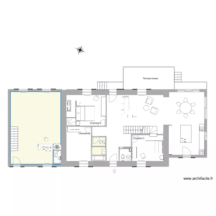 projet am&eacute;nagement rdc 20 fev. Plan de 