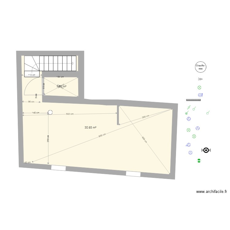 ssol projet V1. Plan de 0 pièce et 0 m2