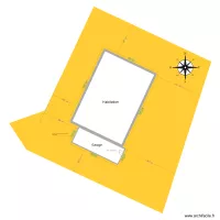 Plan de masse existant 