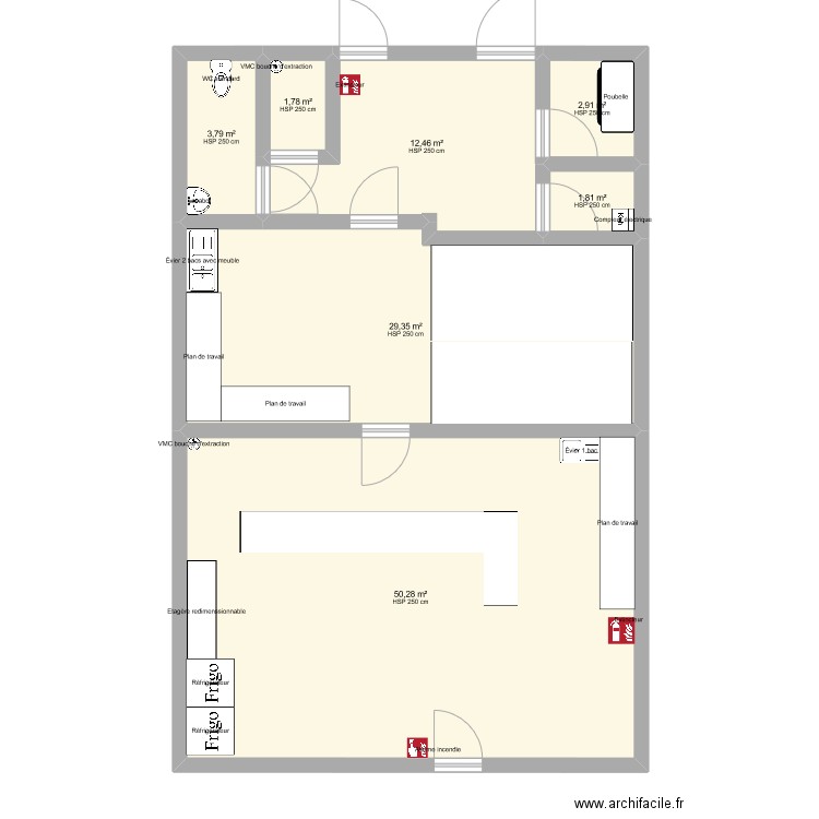 boucherie du lac. Plan de 0 pièce et 0 m2