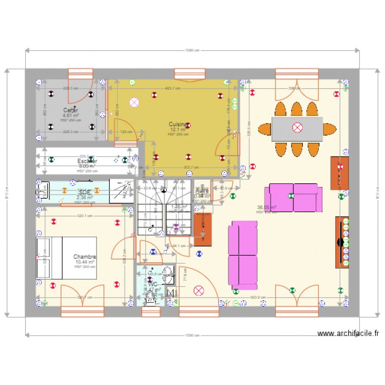 RDC 3. Plan de 0 pièce et 0 m2