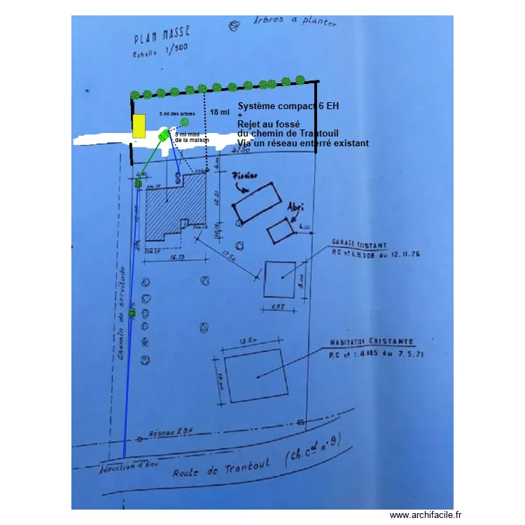 Roche-Yocum. Plan de 
