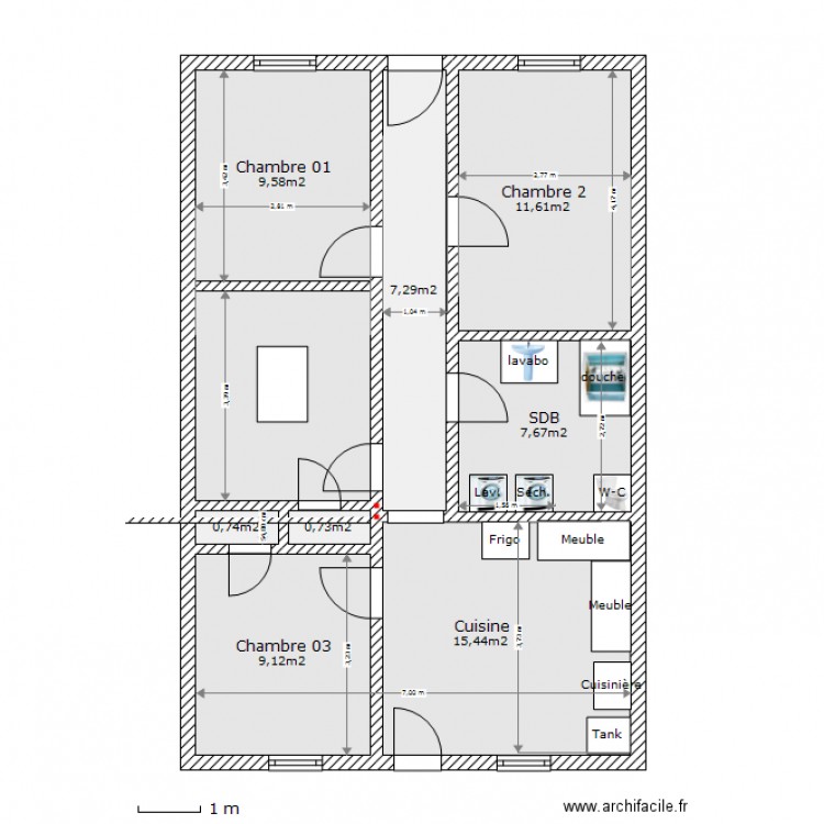 4650 - Avec modifications. Plan de 0 pièce et 0 m2