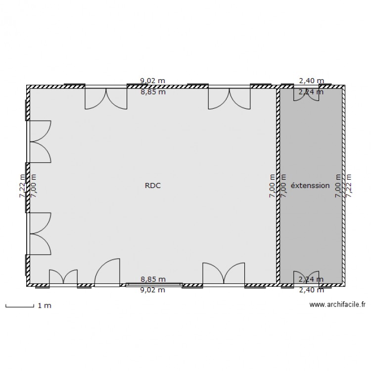 Plan. Plan de 0 pièce et 0 m2