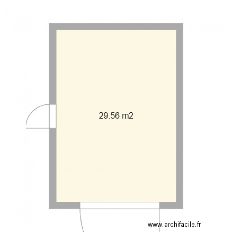 GARAGE . Plan de 0 pièce et 0 m2
