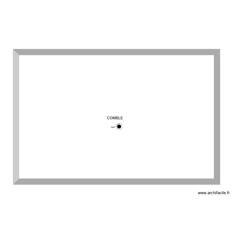 AULNOIS COMBLE VMC. Plan de 