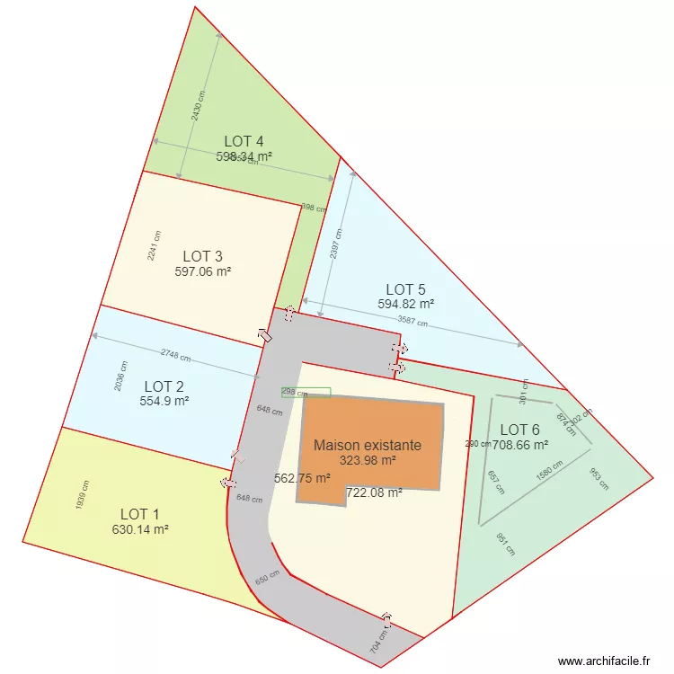 Rieumes - 935 rte Ste Foy v6. Plan de 