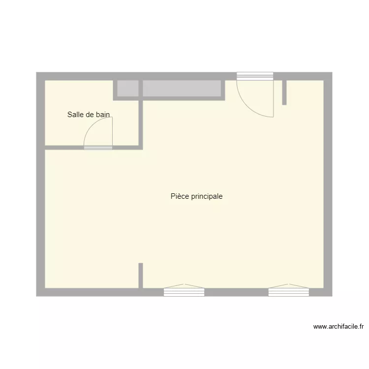 appart bachelot2. Plan de 