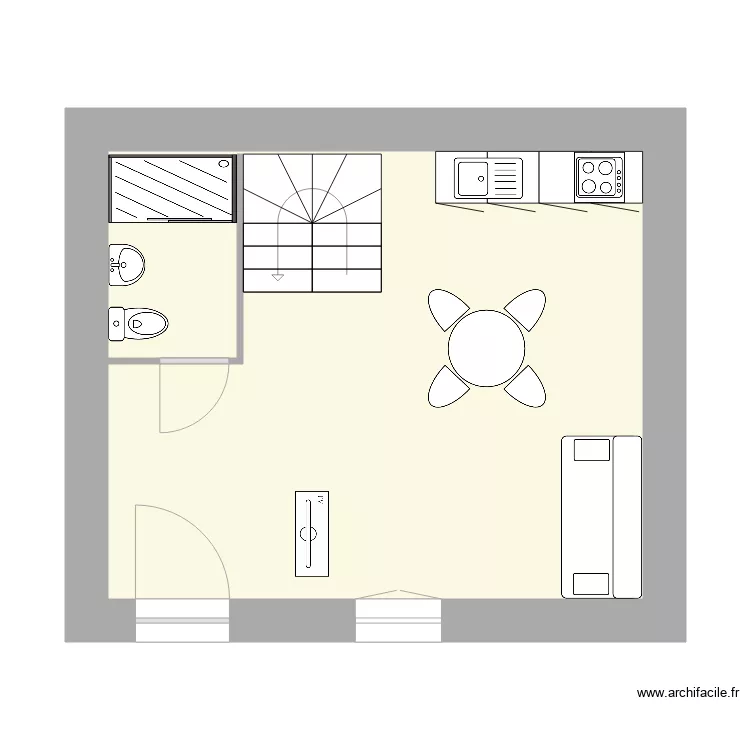 le pauder 3. Plan de 