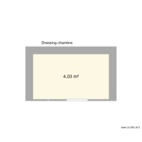dressing chambre meublé V3