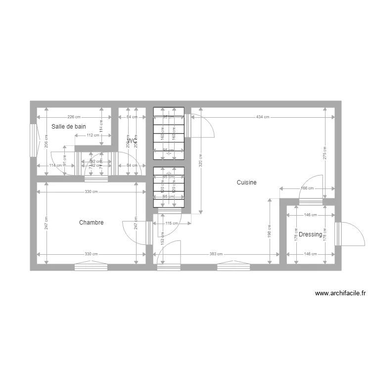 MARTIN Antony RDC. Plan de MARTIN Antony RDC. Plan de