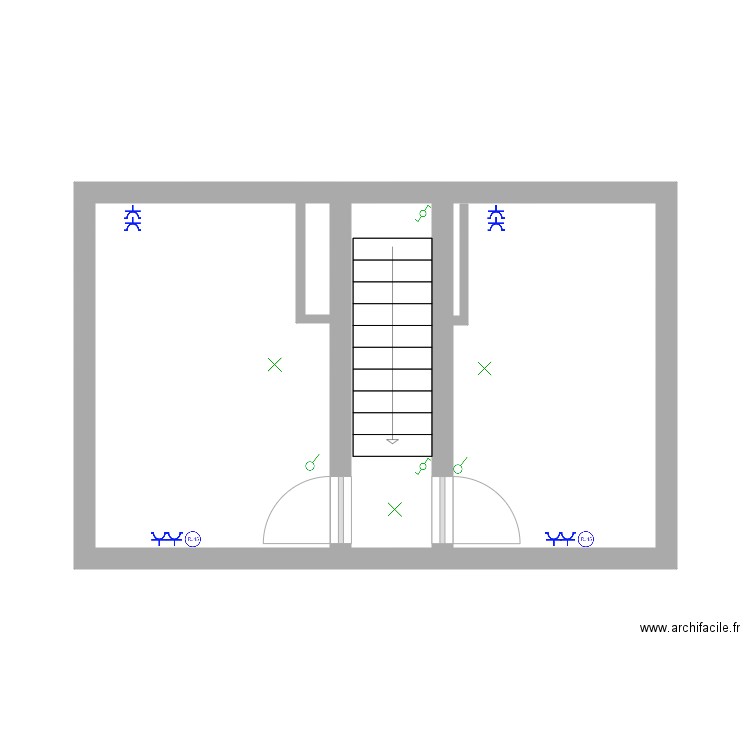étage 2 meddy. Plan de 0 pièce et 0 m2