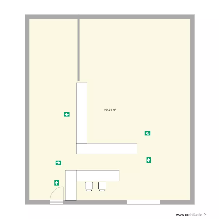 Salle encagement. Plan de Salle encagement. Plan de