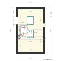 amenagement douche sous comble