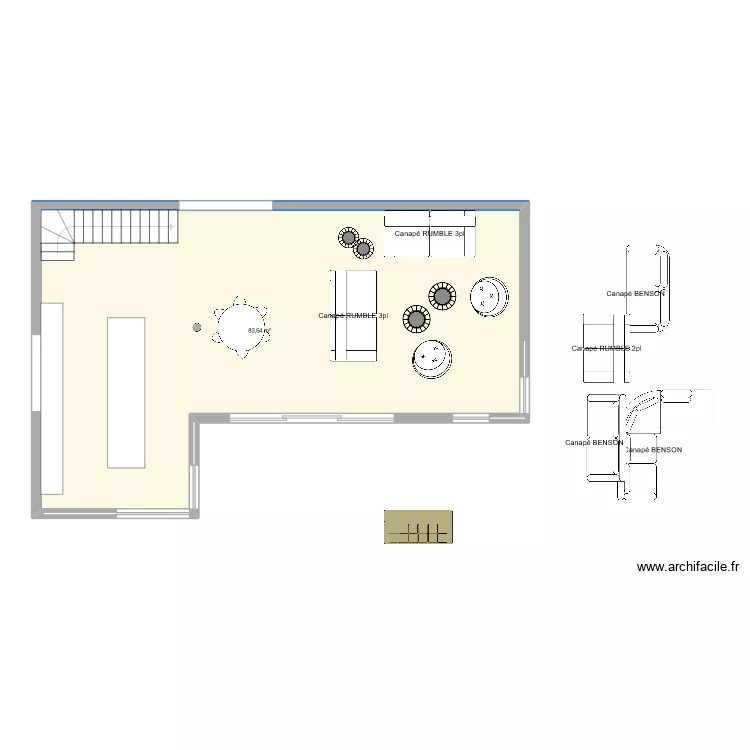 MAIANO SARAH. Plan de 