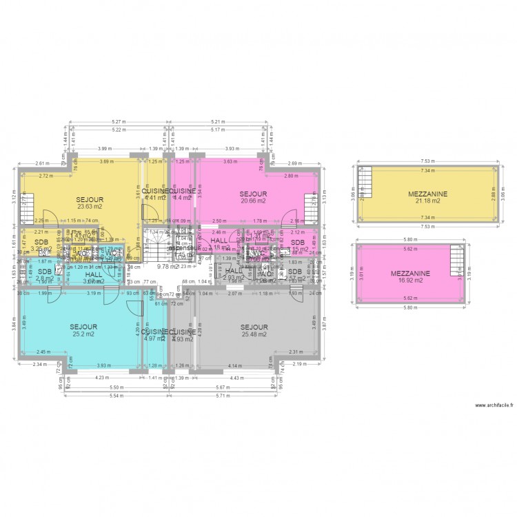 square Gille TROISIEME etage    ROBIN. Plan de 0 pièce et 0 m2