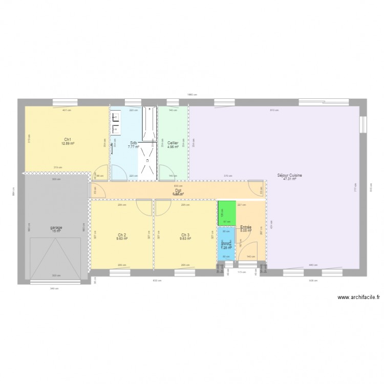 ROSSIGNY. Plan de 0 pièce et 0 m2