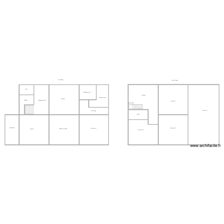 NOVY CHEVRIERE EGLISE. Plan de 