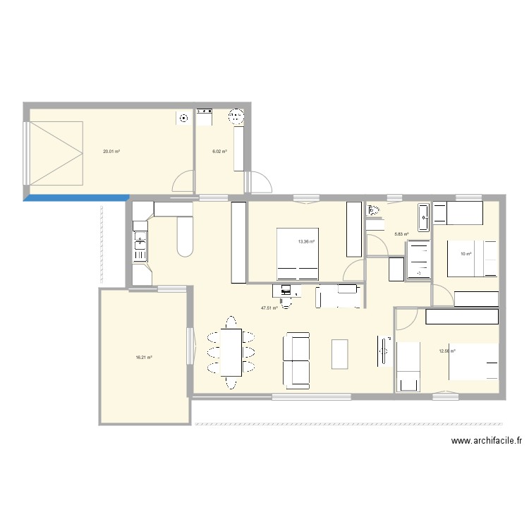 fougeroux 5. Plan de 0 pièce et 0 m2