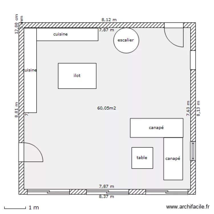 MAISON LM RDC. Plan de MAISON LM RDC. Plan de