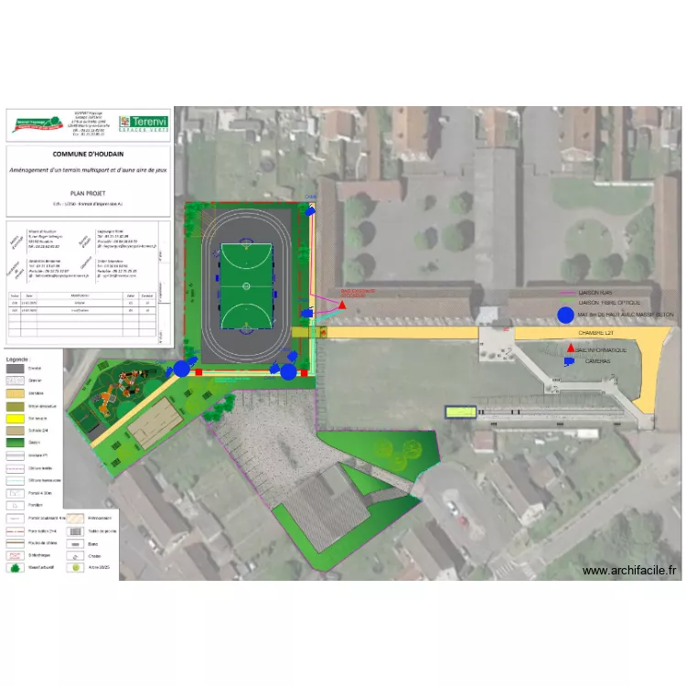 PROJET CITY STADE VIDEOSURVEILLANCE v2. Plan de 