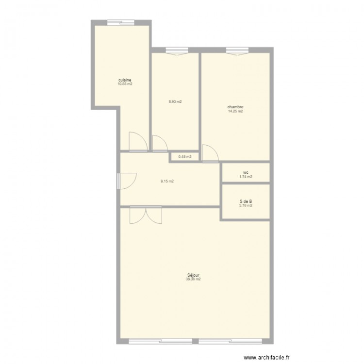 gruner. Plan de 0 pièce et 0 m2