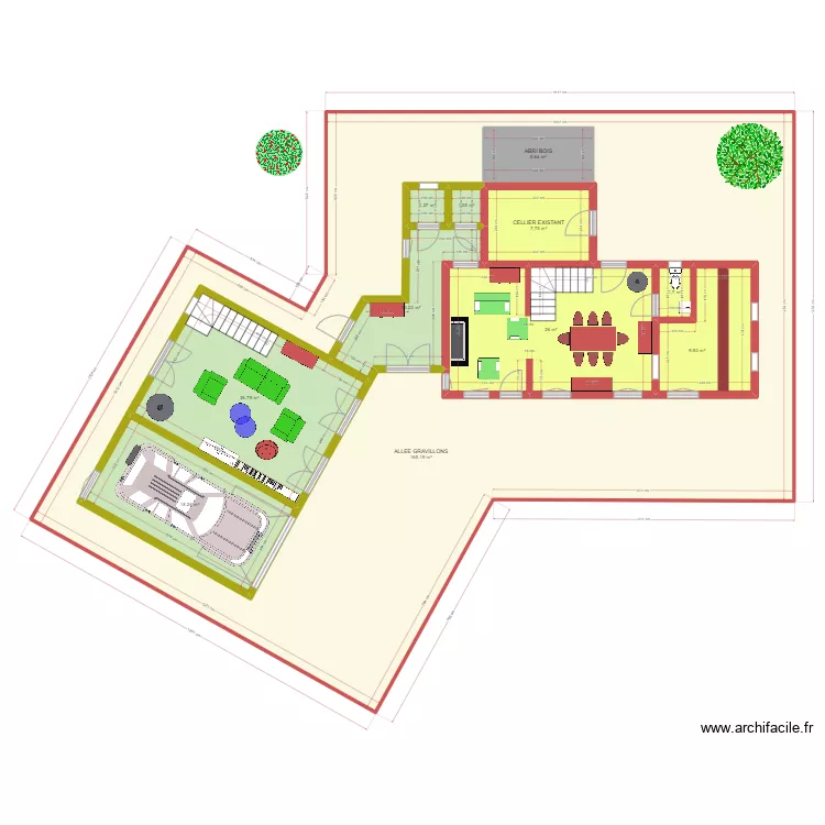 PLAN 1 SEUL BATIMENT AOUT. Plan de 