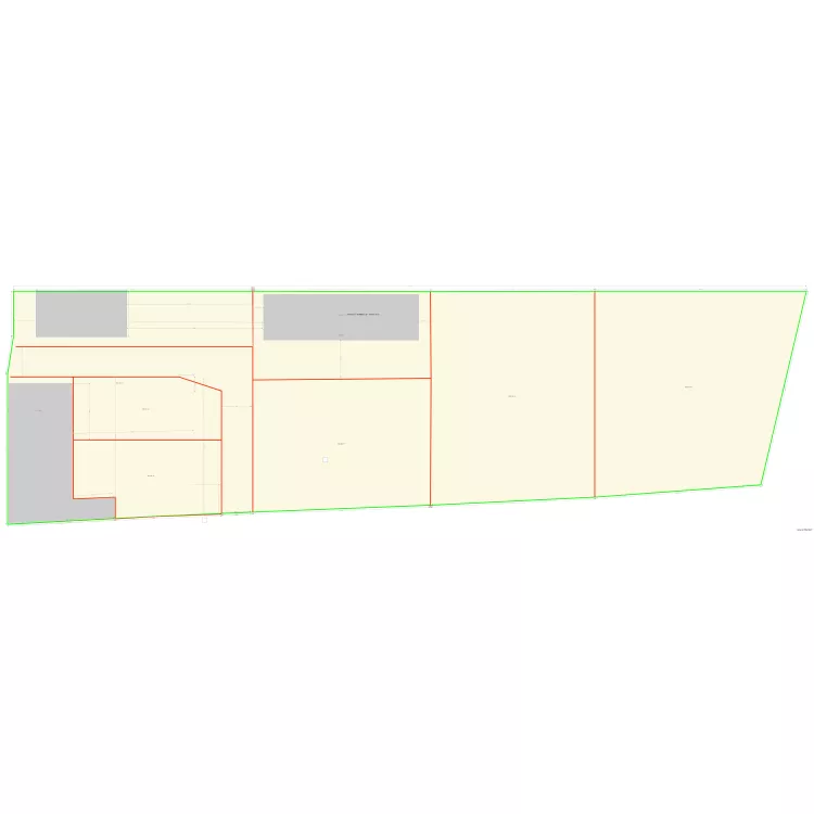 PLAN PROJET VIABILISATION 3 TERRAINS . Plan de 